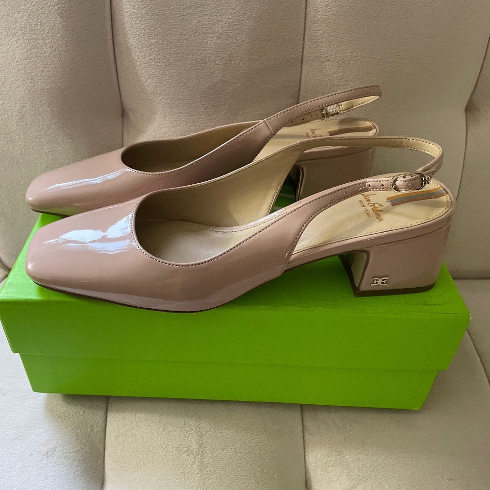 Sam Edelman Nude Slingback Sandals